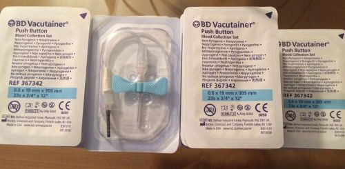 35 BD Vacutainer Push Button Blood Collection Needles NR!  NEW!