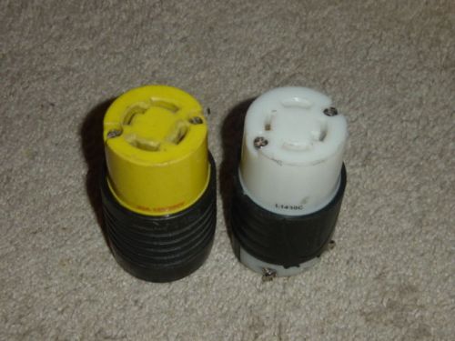 Used 30 amp, 125/250 volt, 3 phase plug - FEMALE