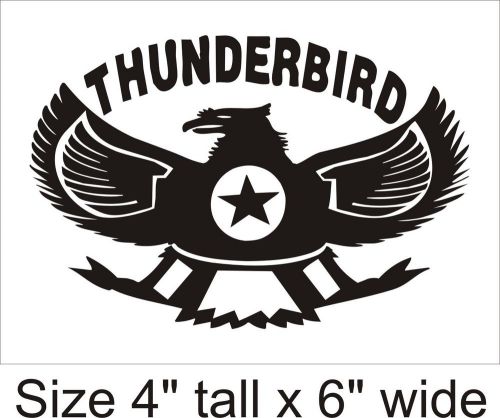 2X Thunder Bird Car Vinyl Sticker Decal Decor Truck Bumper Laptop Removable-1093