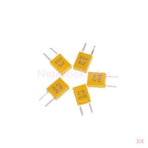 4x 5pcs 455 khz 455khz ceramic resonator 2 pin use in oscillator circuits for sale