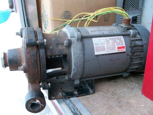 Dayton hazardous location motor # 1k069 .5 hp 115/230 volt with sta-riteci pump for sale