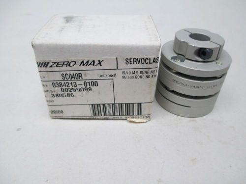 NEW ZERO-MAX SC040R SERVOCLASS 19MM-1/2IN  COUPLING D275488