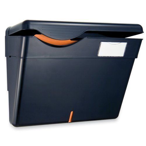 Officemate Security Wall File with Cover  Black  1 File (21472)