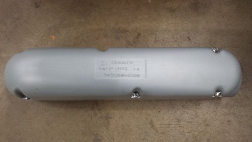 CROUSE HINDS CONDULET CONNECTOR 2-1/2&#034;- 3&#034; LBNEC 7-8   8G