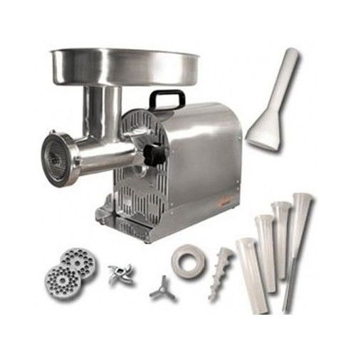 Residential Pro Commercial Pub Cafe Restaurant Stainless Steel NEW Meat Grinder