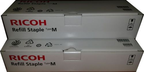 Genuine Ricoh Type M Staple Cartridges (5 Cartridges per box)