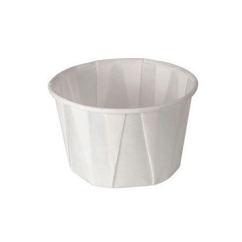 Solo Cups 2 Oz Treated Paper Souffle Portion Cups in White