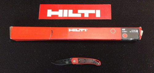 Hilti .27 cal long red shots, cal.6.8/18, (400), brand new, original, fast ship for sale