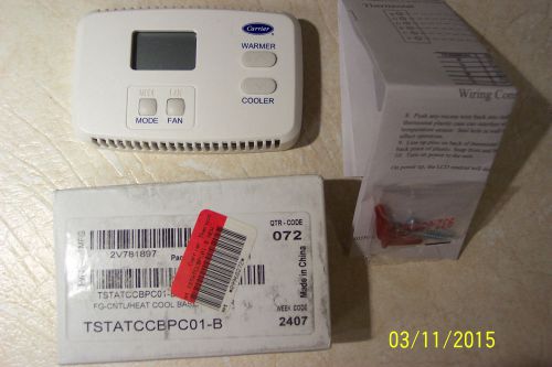Carrier ptac thermostat #tstatccbpc01-b heat and cool digital new! for sale