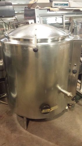 Groen ah-60 kettle 60 gallon, s/s liner &amp; insulated body, 2/3 jacket,  gas for sale