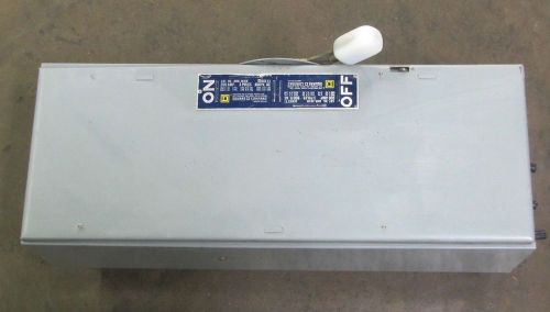 Square d qmb-364 w ser. e1 200a 200 a amp 600v fusible branch switch for sale