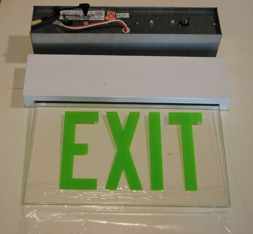 Alkco WGLOLEDx1 Exit Sign LED GREEN