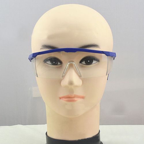 Safety lab dental goggle glasses uv protective eye impact curing clear lens for sale