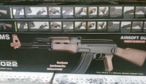MAKE OFFER Air Soft AK-47 machine Gun Airsoft rifle Semi/Full Automatic Electric