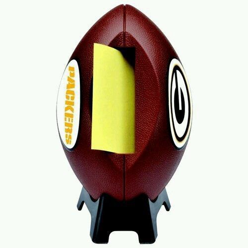 Green Bay Packers Sticky Notes / Post-it Notes Dispenser