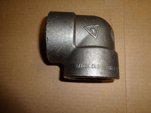 Forged steel 2&#034;  socket weld 90 degree elbow  pipe fitting new for sale