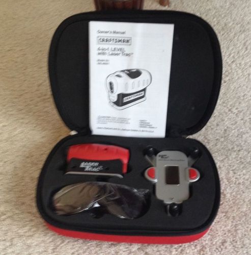 CRAFTSMAN 4 in 1 Level with Laser Trac