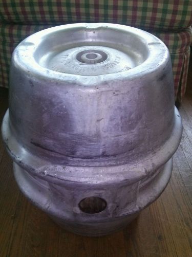 EMPTY Aluminum MILLER BEER Pony KEG 7.75 Gallon Brewing Street Rat Rod