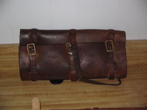 Missouri style 15&#034; Leather AV carrying case