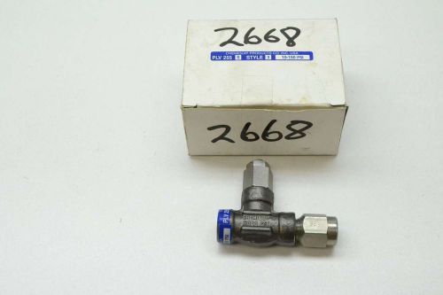 New chemiquip plv255s 10-150psi pressure limiting snubber valve d405920 for sale
