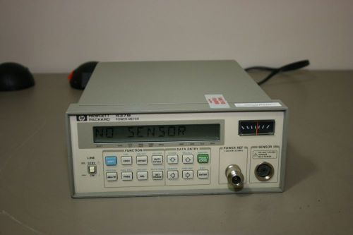 HP Agilent 437B Power Meter, with Power cord, Comes with 14 Day Warranty