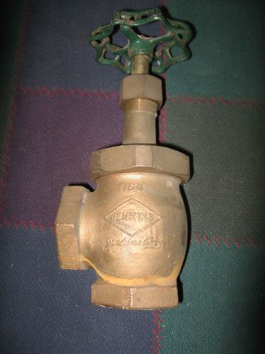 Jenkins Brass 2 in. Valve - 90 degree Female - 150 - 11 in. tall, Steampunk Used
