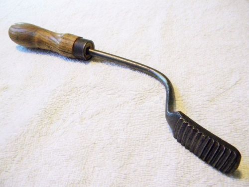 Vintage old veterinary equine dental cleaning wooden handle rasp !!!