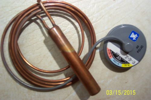 Sporlan expansion valve element, kt-43-jc, 60&#034; cap tube, r134a, r12, r401a, new! for sale