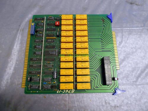 RELAY SWITCHING CARD 53A-353 with 24 Aromat S2EB-5V AG30296098 test chamber amp
