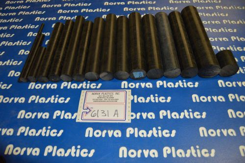 (6131A) DELRIN RODS 1/2&#034;D:1PC, 1 1/2&#034;D:4PCS, 2&#034;D:4PCS, 1 3/4&#034;D:3PCS, AND MORE!