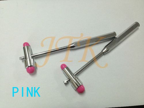 Triangle plexor diagnose neurological hammer medical reflex hammer Pink