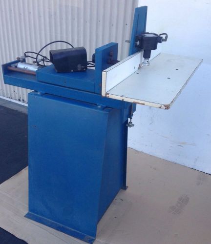 Two Hole Horizontal Boring Machine With Pneumatic Pedal-Missing Motor