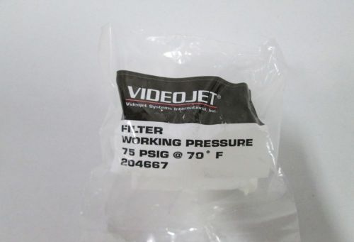 Videojet 204667 Inline Filter, 75 PSIG ( PACKAGE OF 3 )