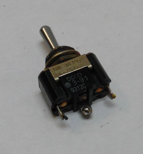 Fujisoku Toggle Switch, ST1115E22, 15A-125V, Used, WARRANTY