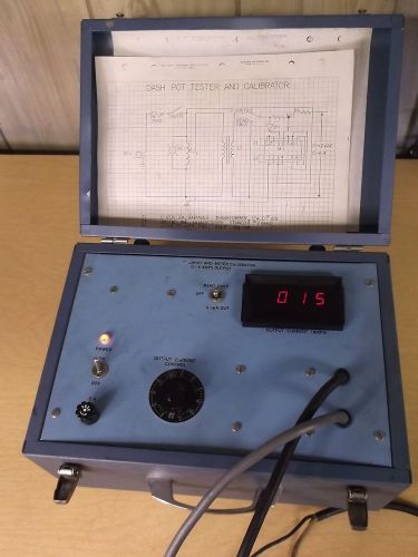 Dash pot tester and calibrator eugene dietzgen tested! *free shipping* for sale