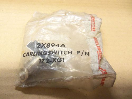 New CarlingSwitch 2X894A Pushbutton Switch 172-XG1