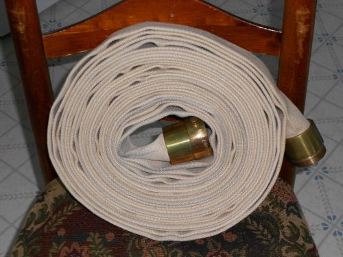 Single jacket fire hose,id 1-1/2&#034;,50 ft 250 psi,nst for sale
