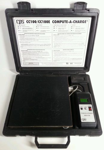 CPS CC100/CC100E Compute-A-Charge Refrigerant Charging Scale