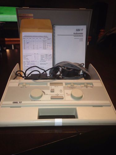 GSI 17  Audiometer  Air Only