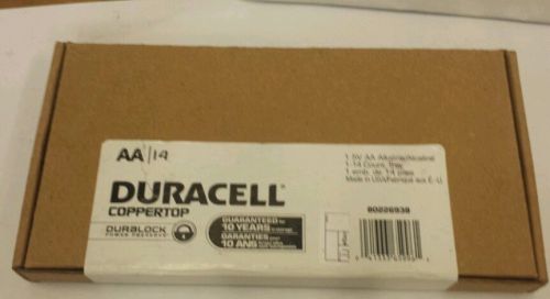 Duracell  CopperTop  Battery with Duralock Power Preserve Technology, 14pack