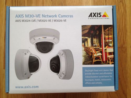 Axis M3026-VE, day/night fixeddome, 3 megapixel/HDTV 1080p Surveillance Camera