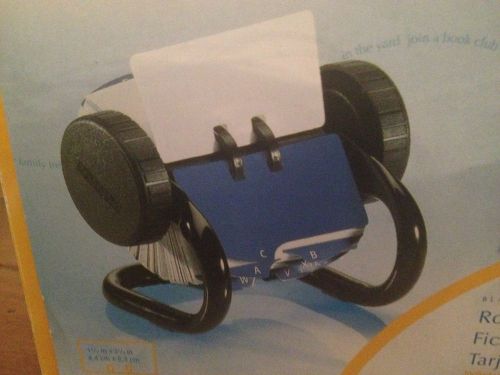 rolodex rotary card file/250 cards included