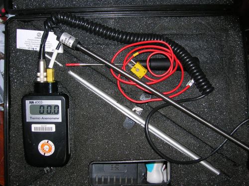 KM4003 Airflow Meter Hot Wire Anemometer Themo/Airflow meter