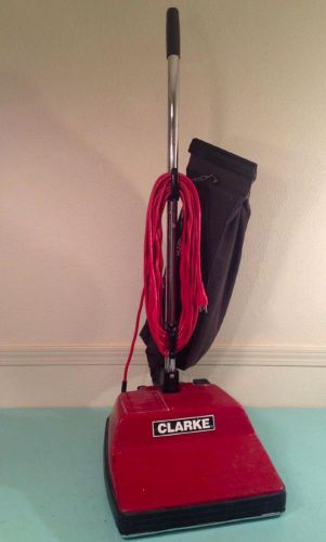 Clarke Commercial Upright Vacuum - TESTED
