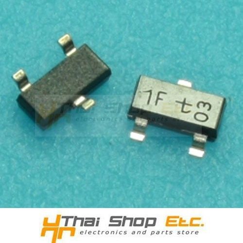 25 x mmbt3906 transistor pnp 40v 200ma sot-23-3 smd for sale
