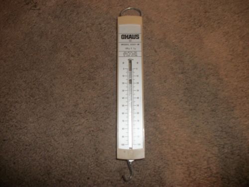 Ohaus Hanging Spring Scale Model 8261 - M (100g X 1g )