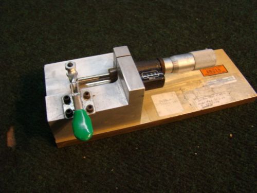 Starrett Micrometer Switch Test Fixture