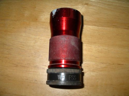 Fire Hose Nozzle 1&#034; NPSH WFE FSS Combination Aluminum Fire Safety Protection