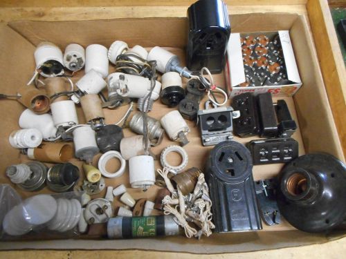 L2835- Lot of Vintage Electrical Parts