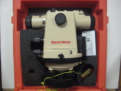 David White Universal LT8-300 Level Transit In Case